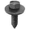 BODY BOLT 3/8-16 X 1-1/2 HEX HEAD SEMS 25/BX